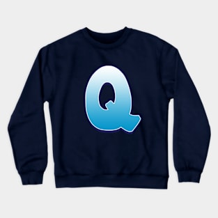 Q  - Blue Crewneck Sweatshirt